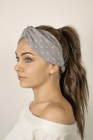 Headband Harmony Lunisolar Gray from Shop Like You Give a Damn