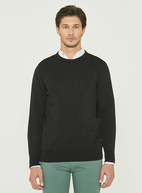 Sweater Black from Shop Like You Give a Damn