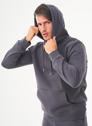 Hoodie Organic Cotton Asphalt from Shop Like You Give a Damn