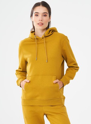 Hoodie Dark Yellow from Shop Like You Give a Damn