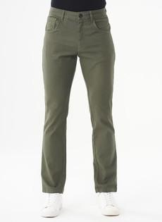 Five Pocket Pants Khaki Green via Shop Like You Give a Damn