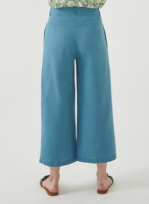 Culotte Pants Petrol Blue from Shop Like You Give a Damn