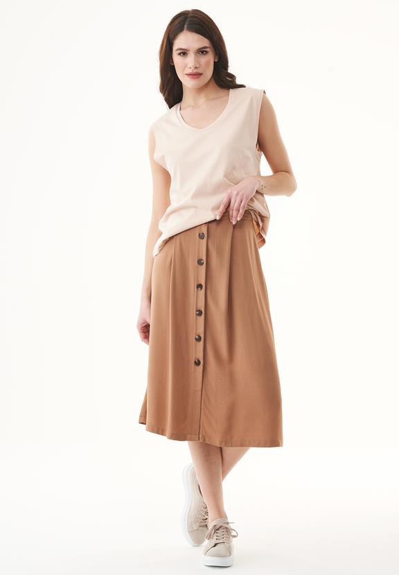 Skirt Hazelnut Brown from Shop Like You Give a Damn