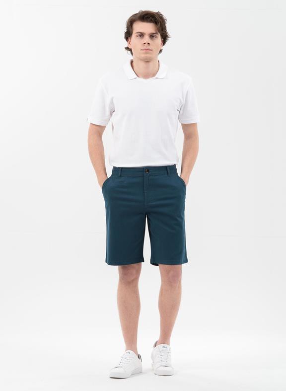 Chino Shorts Navy from Shop Like You Give a Damn