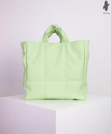 Handbag Quilted Linn Pistachio Green via Shop Like You Give a Damn