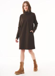 Sweater Dress Organic Cotton Espresso from Shop Like You Give a Damn