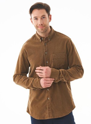 Corduroy Shirt Camel from Shop Like You Give a Damn