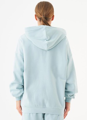 Sweat Cardigan Jale Light Blue from Shop Like You Give a Damn