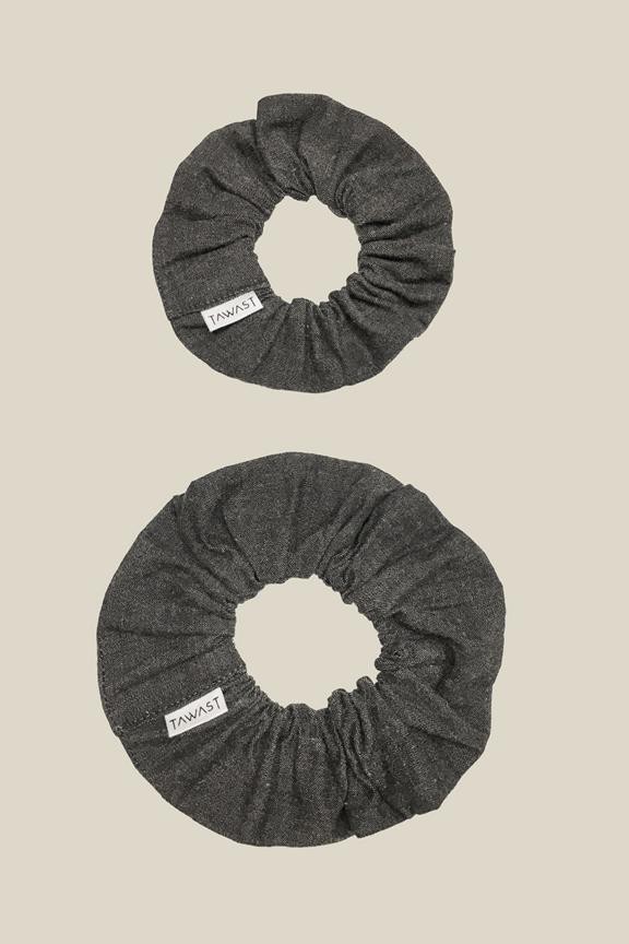 Scrunchie Aurora Charcoal from Shop Like You Give a Damn