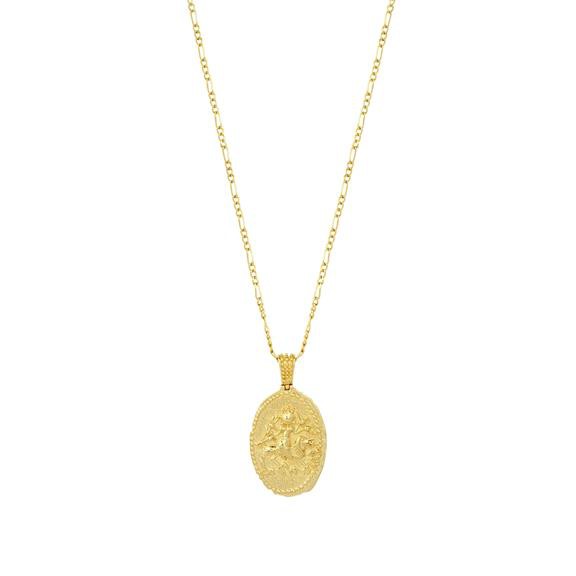 Pendant Gold Vermeil She Who Has Courage from Shop Like You Give a Damn