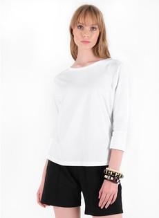 T-Shirt Long Sleeve White via Shop Like You Give a Damn