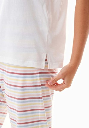 Pajama Set Trinnity Off White from Shop Like You Give a Damn