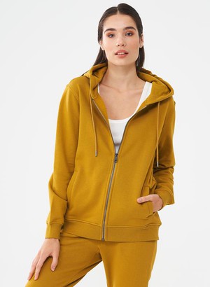 Sweat Jacket Dark Yellow from Shop Like You Give a Damn