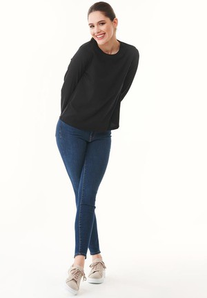 T-Shirt Long Sleeve Black from Shop Like You Give a Damn