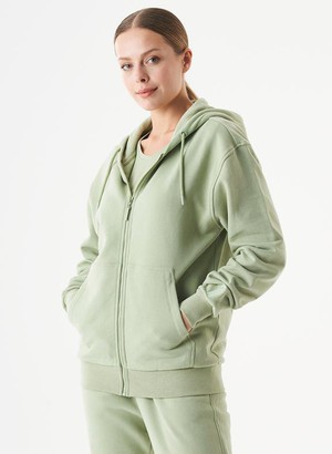 Unisex Zip Up Hoodie Junda Sage from Shop Like You Give a Damn