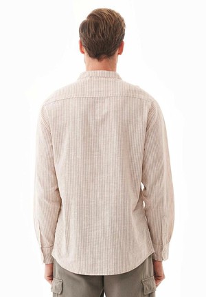 Shirt With Stripes Sand Ecru from Shop Like You Give a Damn