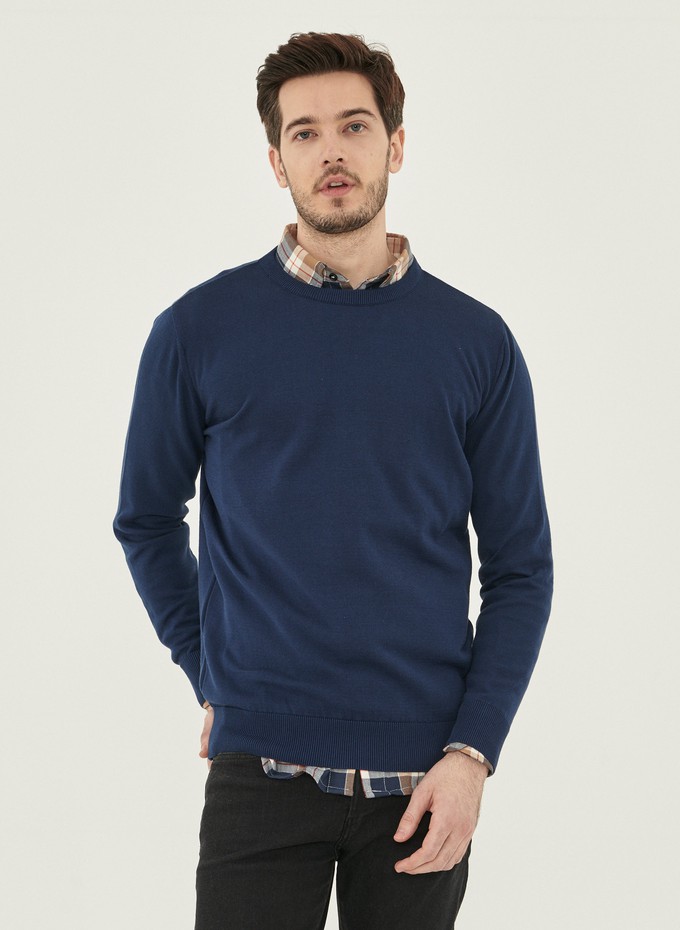 Sweater Navy from Shop Like You Give a Damn