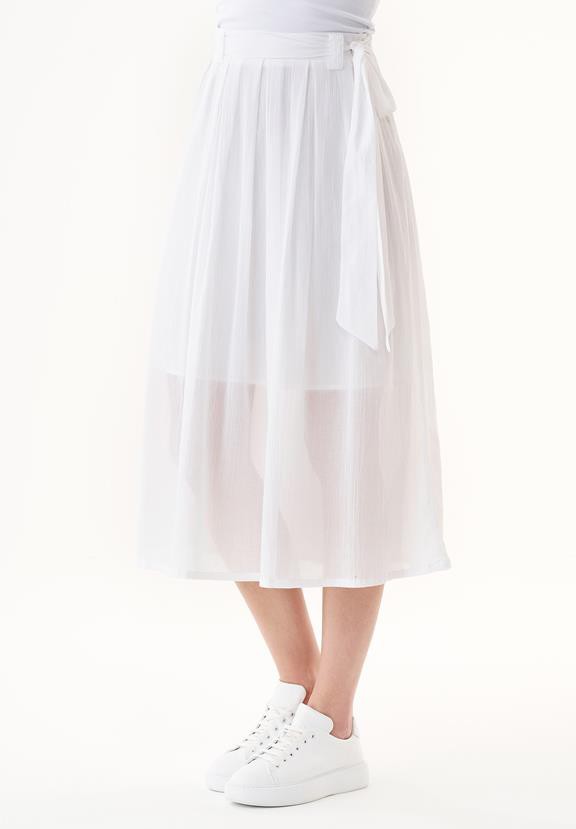Voile Skirt White from Shop Like You Give a Damn