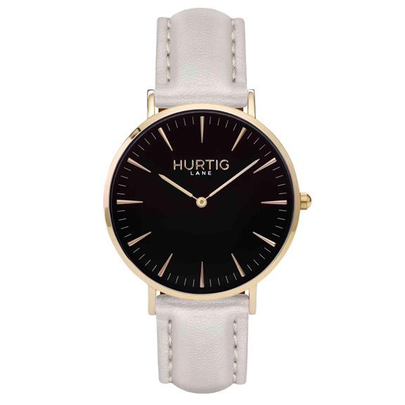 Mykonos Watch Gold, Black & Cloud from Shop Like You Give a Damn