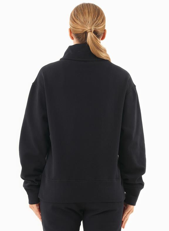 Sweater Turtleneck Organic Cotton Black from Shop Like You Give a Damn