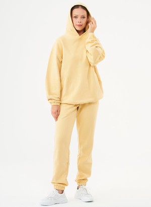 Oversized Hoodie Hande Yellow from Shop Like You Give a Damn