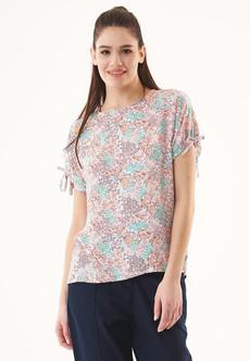 Blouse Flower Multicolor via Shop Like You Give a Damn