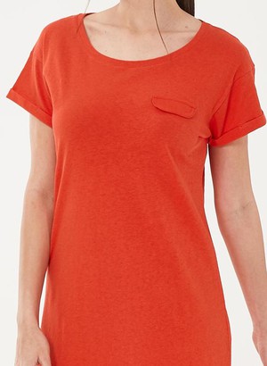 Dress Fake Chest Pocket Red from Shop Like You Give a Damn