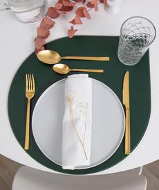 Placemat Ronia Emerald Green - Set Of 4 via Shop Like You Give a Damn