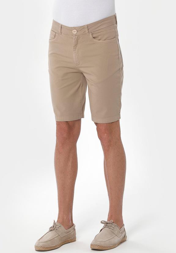 Shorts Five Pocket Beige from Shop Like You Give a Damn