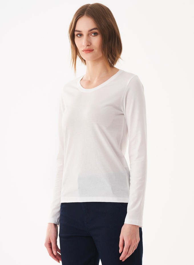 Top Long Sleeves Off-White from Shop Like You Give a Damn