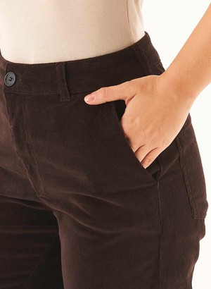 Corduroy Pants Organic Cotton Espresso from Shop Like You Give a Damn