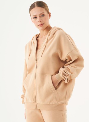 Sweat Jacket Jale Beige from Shop Like You Give a Damn