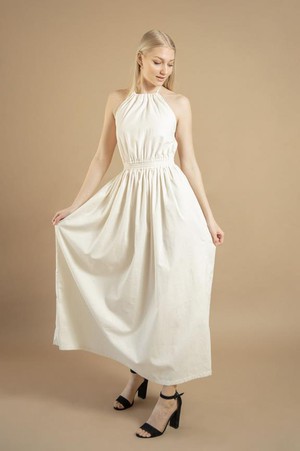 Maxi Dress Earthshine White from Shop Like You Give a Damn
