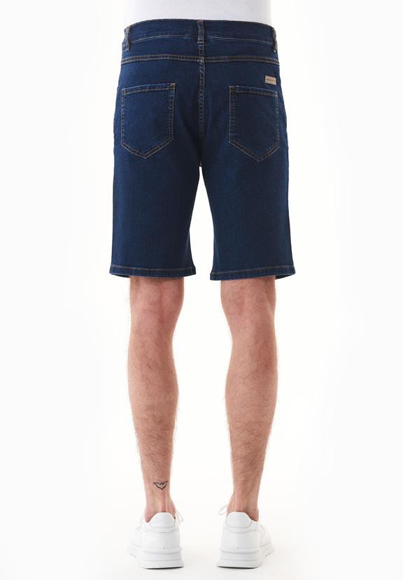 Denim Shorts Mid Blue from Shop Like You Give a Damn