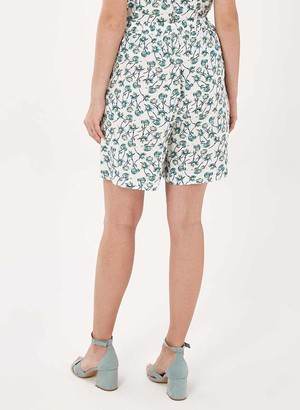 Shorts Flowers Blue from Shop Like You Give a Damn
