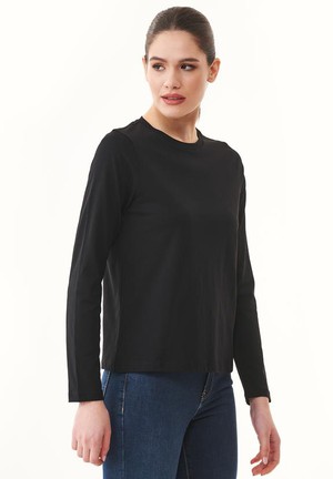 T-Shirt Long Sleeve Black from Shop Like You Give a Damn