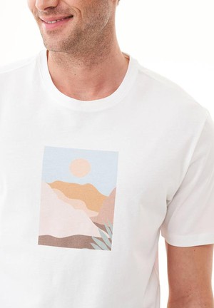 T-Shirt With Print Off White from Shop Like You Give a Damn