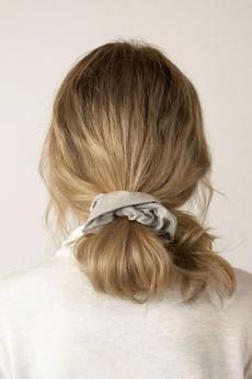 Scrunchie Aurora Light Sage via Shop Like You Give a Damn