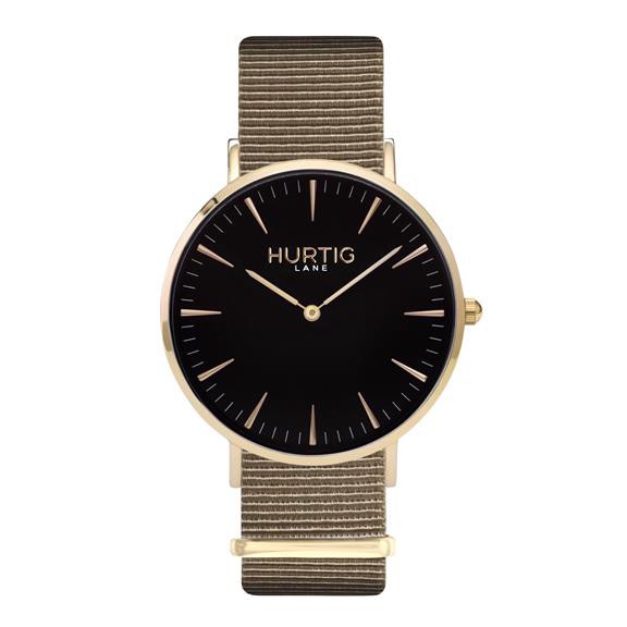 Horloge hotsell zwart goud