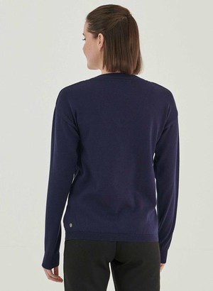 Trui V-Hals Navy from Shop Like You Give a Damn