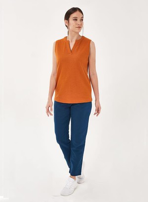 Sleeveless Top Orange from Shop Like You Give a Damn