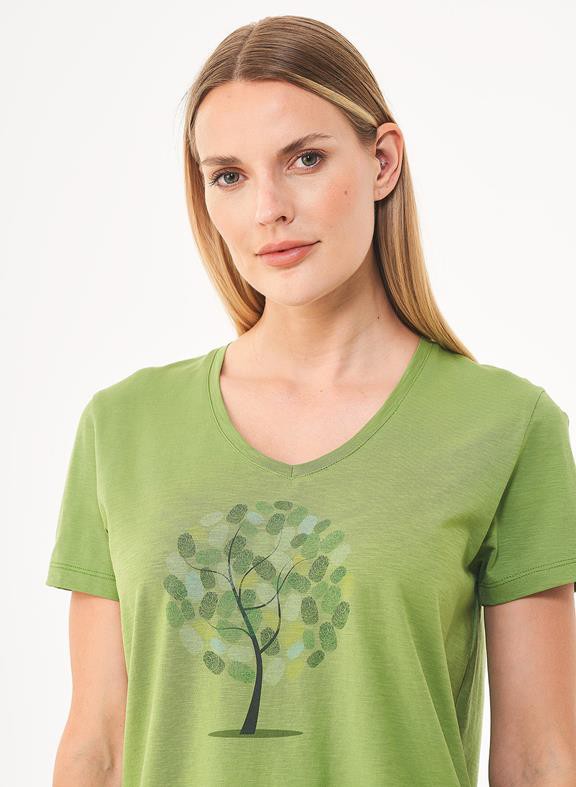 T-Shirt Organic Cotton Green from Shop Like You Give a Damn