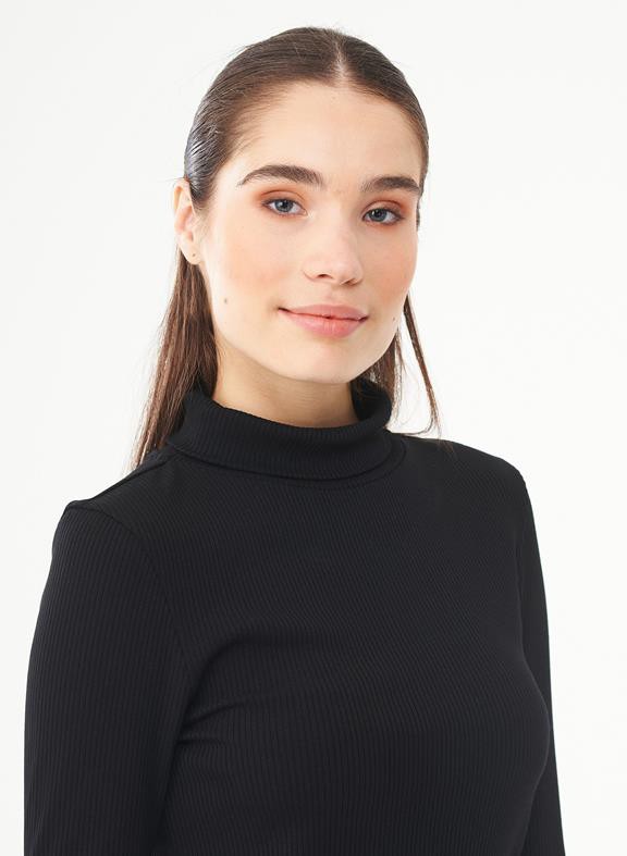 Turtleneck Organic Cotton Black from Shop Like You Give a Damn