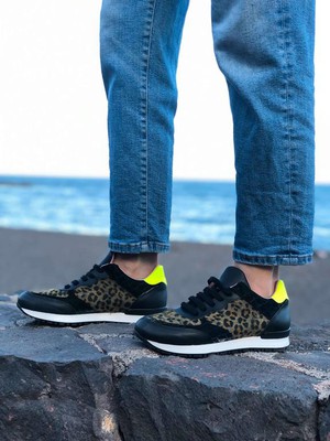 Sneakers Urban Leopard Black from Shop Like You Give a Damn