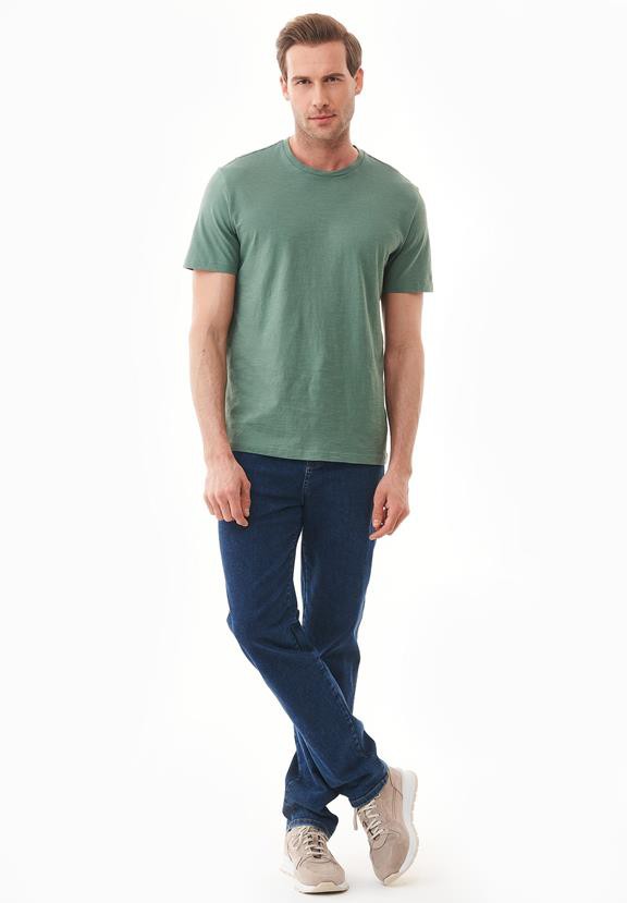 T-Shirt Basic Green Tea from Shop Like You Give a Damn