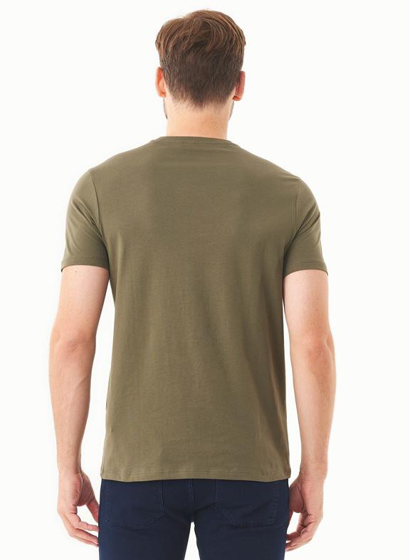 T-Shirt Bio-Katien Compass Olive from Shop Like You Give a Damn