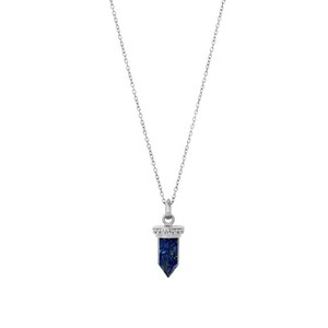 Lapis Charm Pendant Silver from Shop Like You Give a Damn