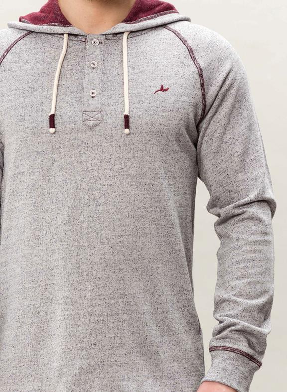 Hoodie Buttons Gray from Shop Like You Give a Damn