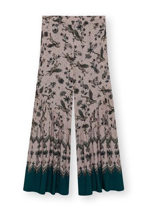 Culotte Pants Joaline Tropic Cheetah Light Pink from Shop Like You Give a Damn