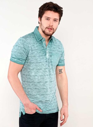 Polo Shirt Chest Pocket Blue from Shop Like You Give a Damn